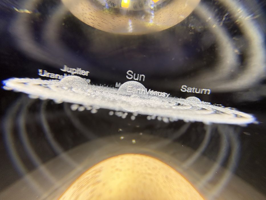 3D Ночник-сфера светильник