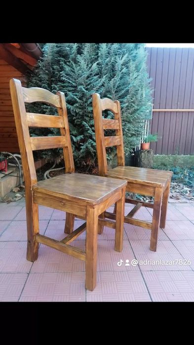 Mese, scaune,bănci,paturi dulapuri etc.