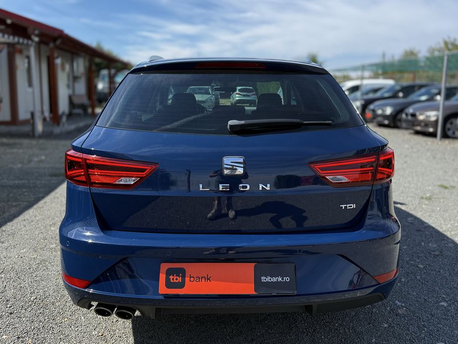 Seat Leon Xcellence DSG 2017, 2.0 TDI 150CP Euro6, Cutie automata. Carplay, Keyless, Front/Lane Assist, Senzori parcare, Faruri LED, Rate cu avans 0%