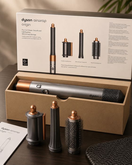 Dyson air wrap origin