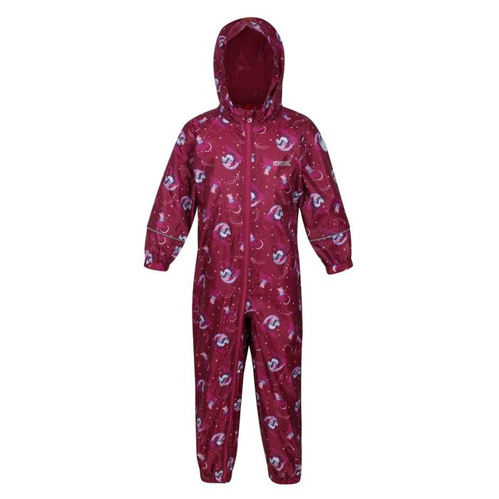 Уникален детски комплект за дъжд Regatta Pig Waterproof Pobble Suit  от 2 до 6 години