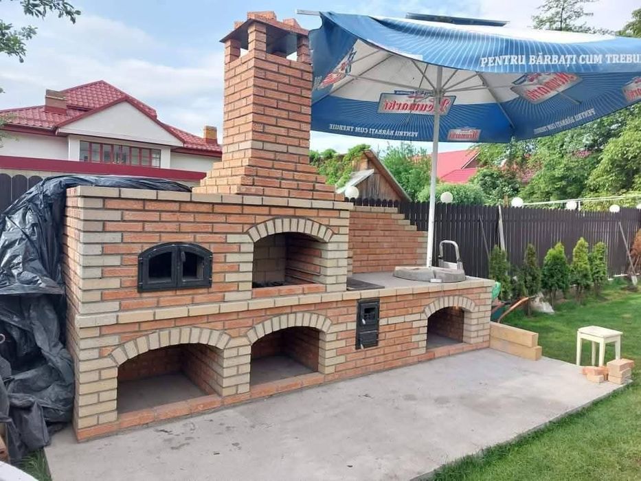 Grătare din cărămidă Grătare Rustice