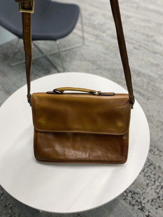 Кожаный портфель