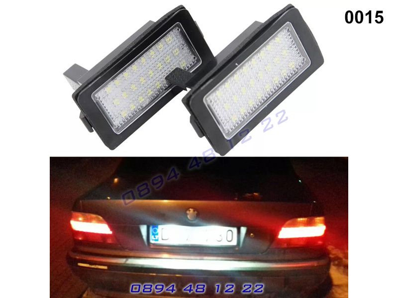 BMW E38 95-01 LED диодни плафони светлини за заден номер ЛЕД за БМВ