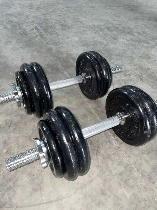 Set gantere 30 kg fier Gyronetics