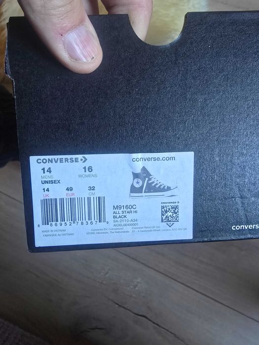 Маратонки Converse номер 49