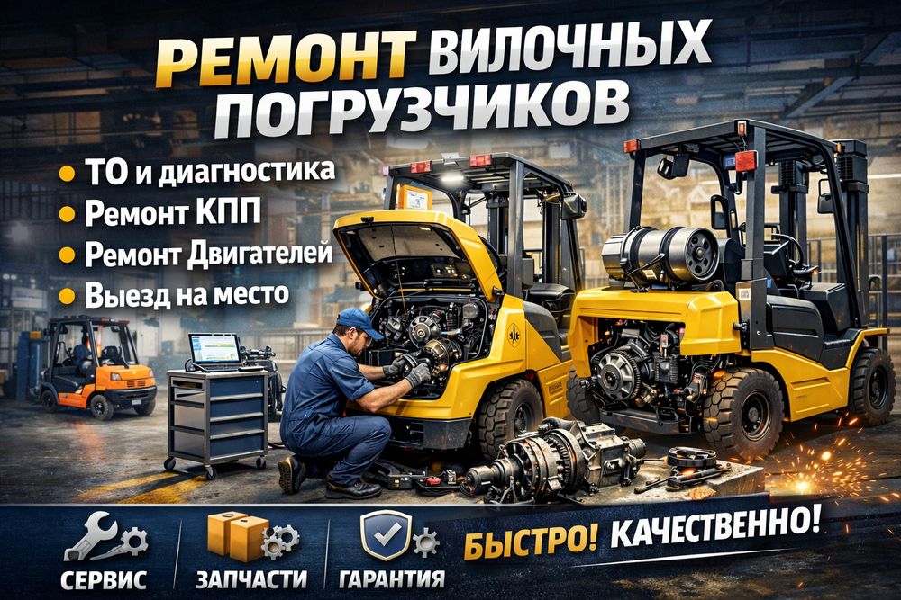 Ремонт вилочных погрузчиков (кара)