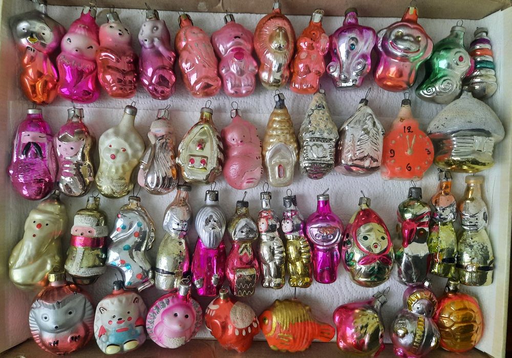 Елочные игрушки Ссср