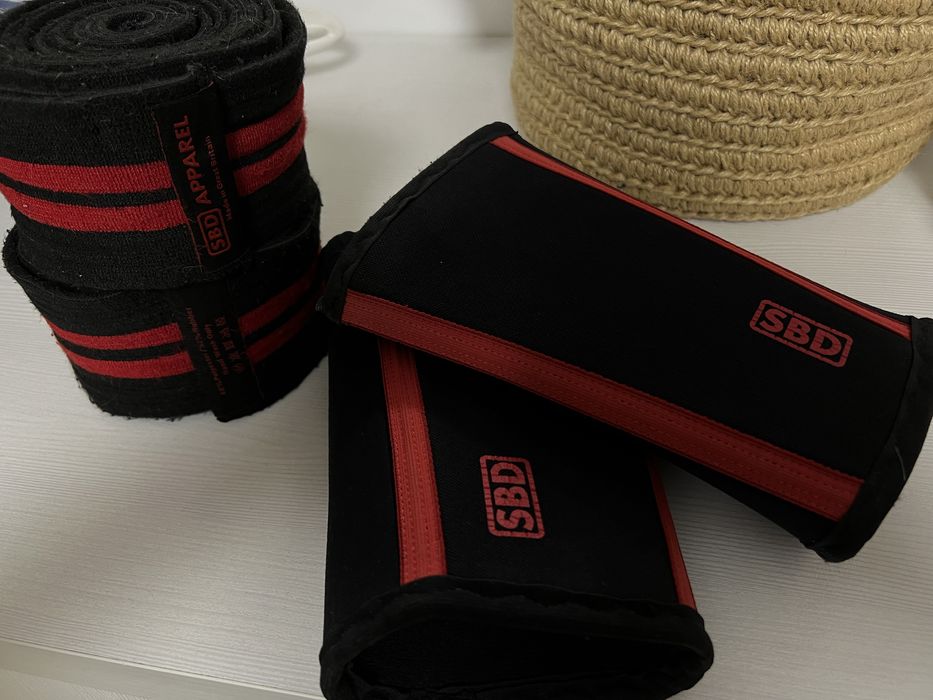 SBD бинты и налокотники