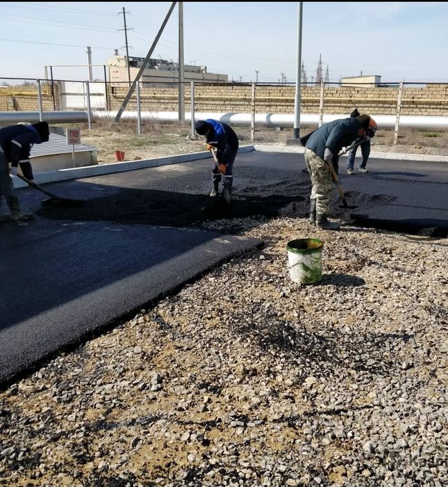 Укладка асфальта