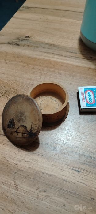 Шкатулка ручная работа из дерево