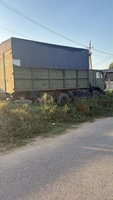 Камаз с прицепом
