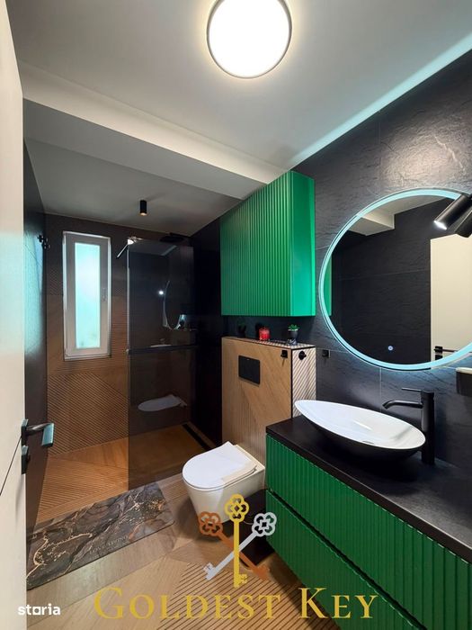 Apartament calitativ cu 3 camere, 2 bai, balcon, 2 garaje