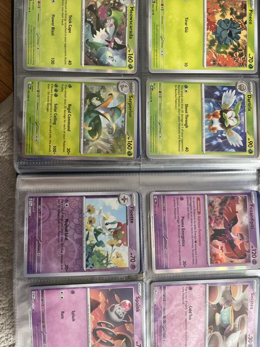 Carti pokemon si binder