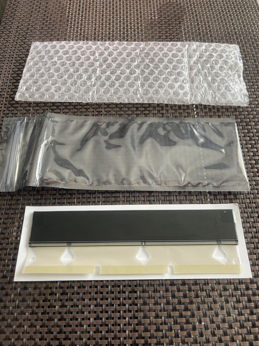 Display LCD auto pentru BMW E38 E39, ABS si sticla, negru, universal