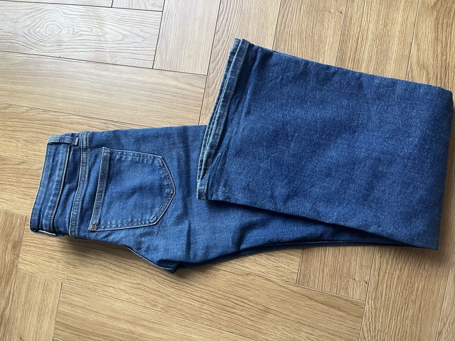 синие клеш h&m п