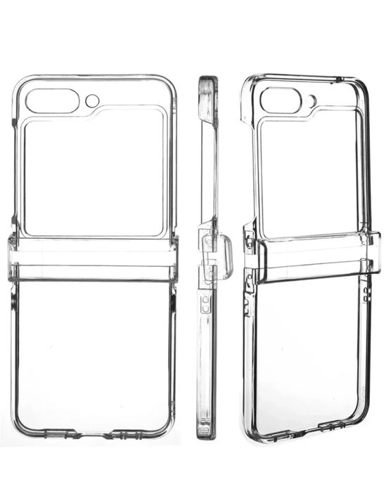 Samsung Z FLIP FOLD 5 6 Husa Transparenta PC Fata + Spate + Lateral