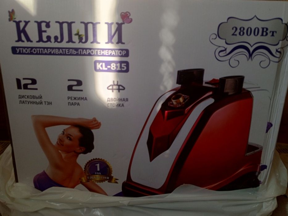 Паровой утюг новый