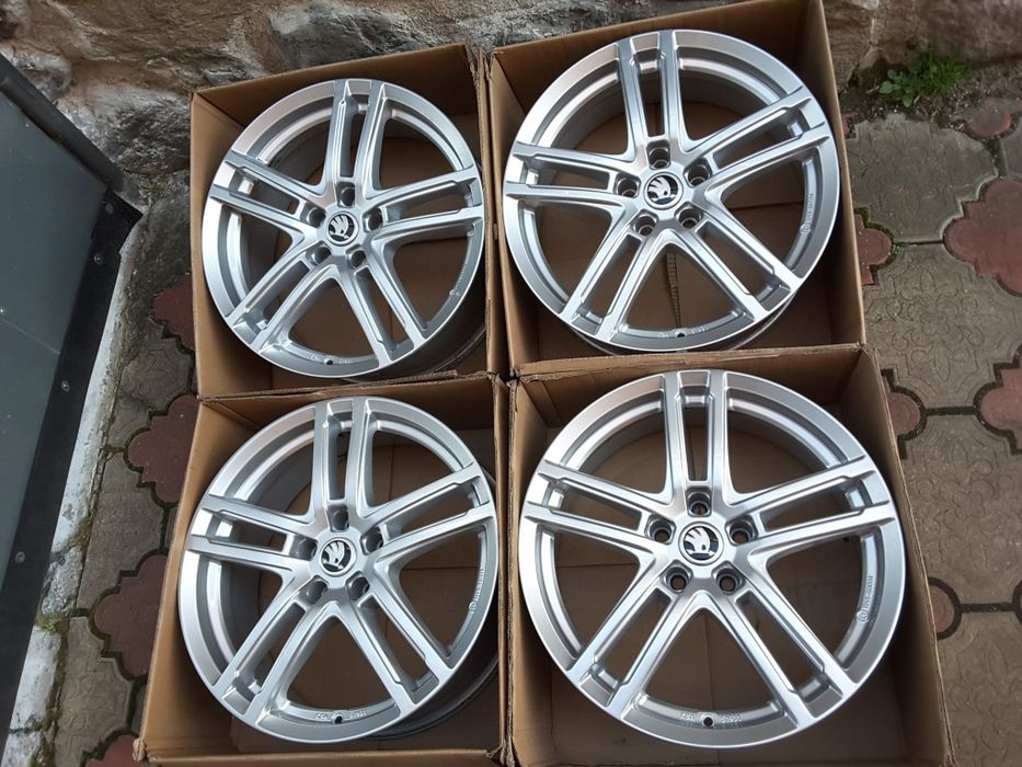 jante aliaj 18; 5x112;  Skoda Kodiaq,Karoq, Superb, Octavia Scout