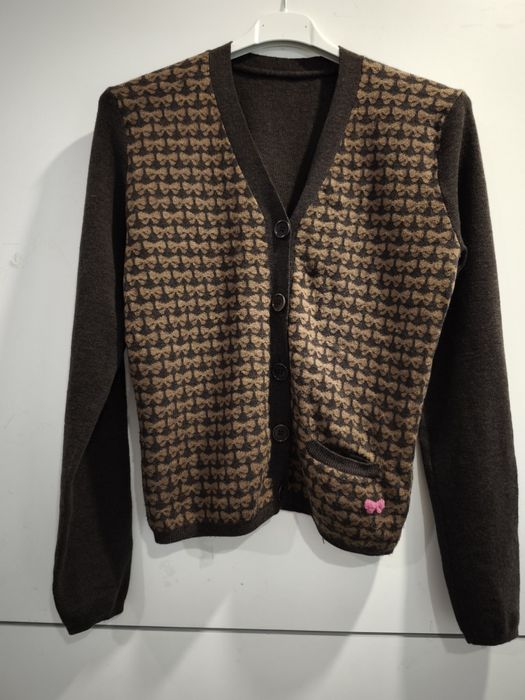 Жилетка с панделки 100% вълна р-р С