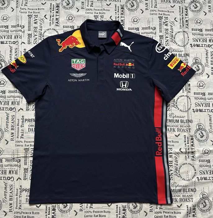 F1 Puma  Red Bull Aston Martin Racing tean original тениска.L