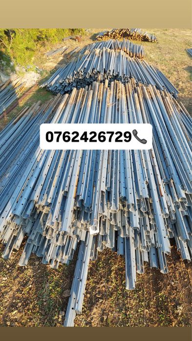 Spaleri zincati pentru gard stalpi galvanizati