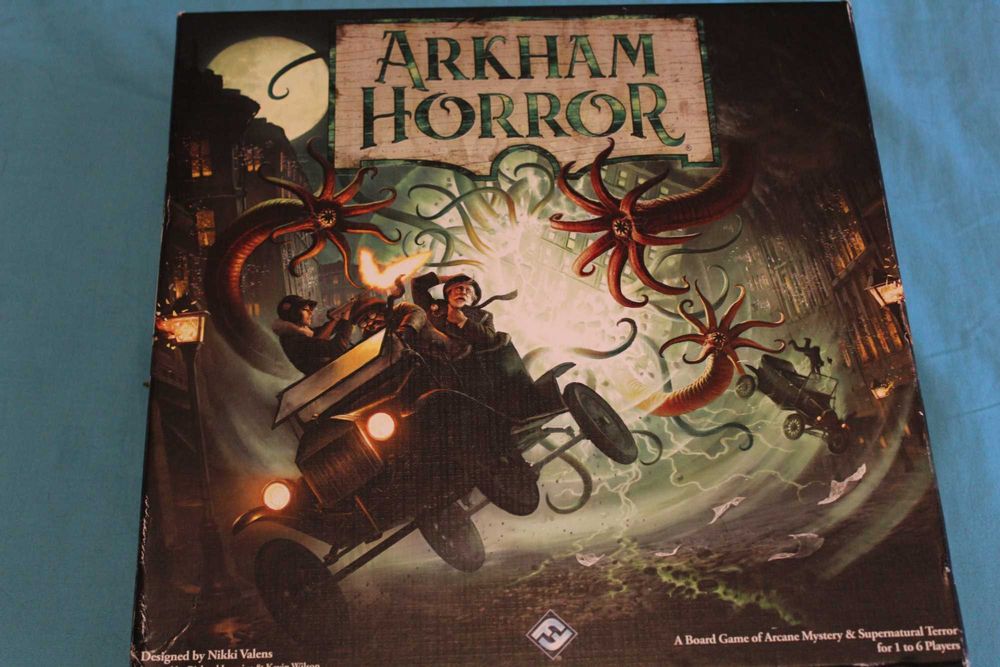 Arkham Horror 2nd/3rd editions, Eldritch Horror, 7 Wonders Duel
