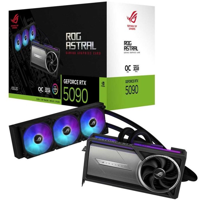 Asus ROG Astral LC GeForce RTX 5090 32GB GDDR7 OC