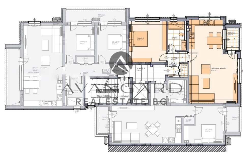 Продава се Двустаен апартамент в Пловдив, Коматево - 87 кв.м за 1290 €/кв.м - Снимка #7