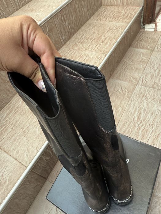 Дамски дълги ботуши