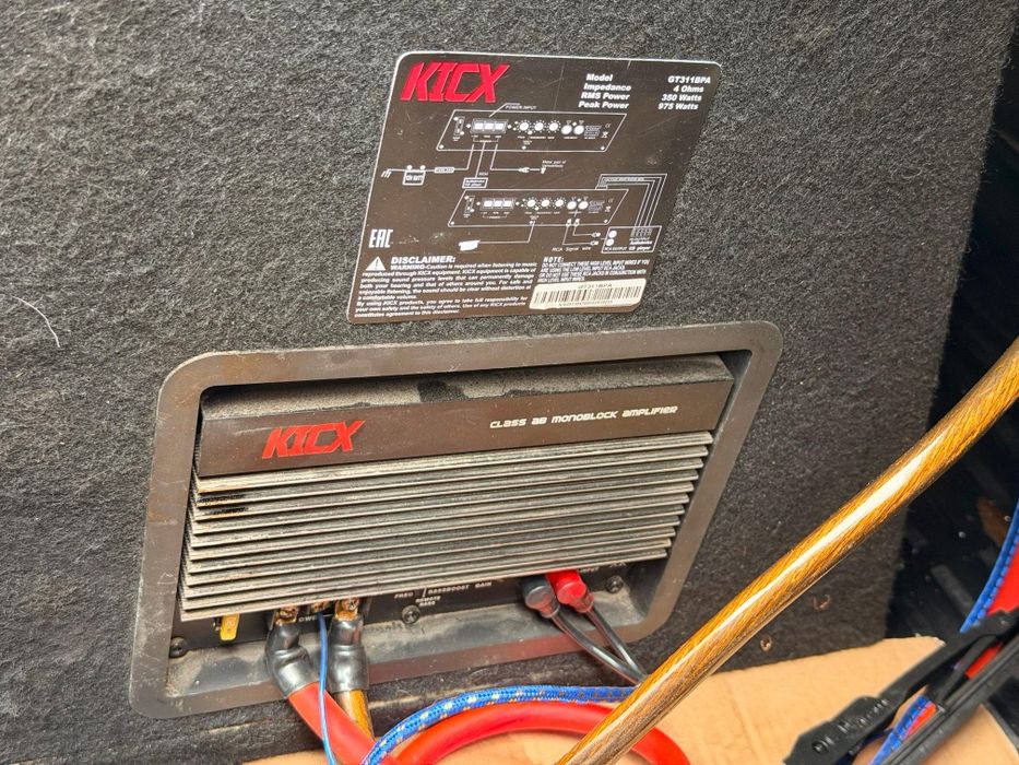 Сабвуфер кикс 12