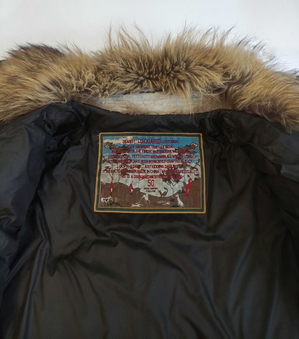 Куртка Пуховик DSQUARED. Оригинал.