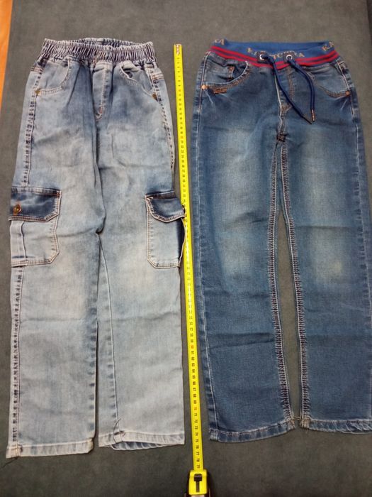 Продам джинсы на мальчика 6-9 лет.
