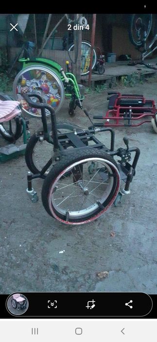 Fotoliu rulant copii 4 ani