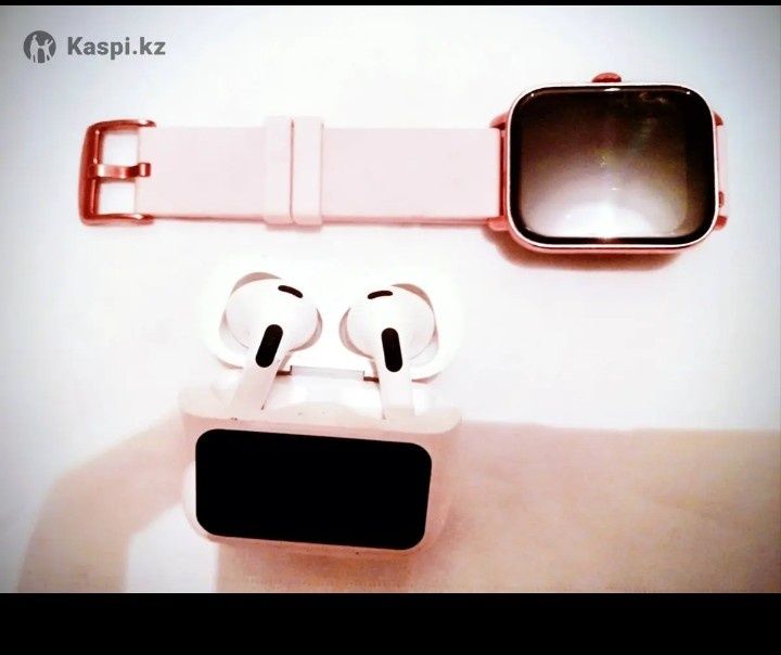 Аирподс сенсорный и смартчасы