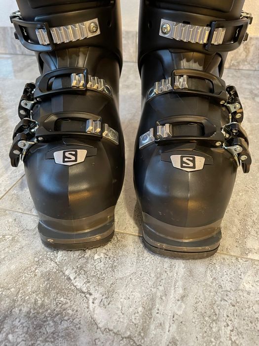 Clăpari Salomon 23/23.5 cm alb/ negru