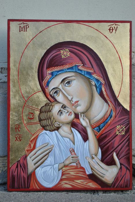 Ръчно рисувани икони от дипломиран реставратор