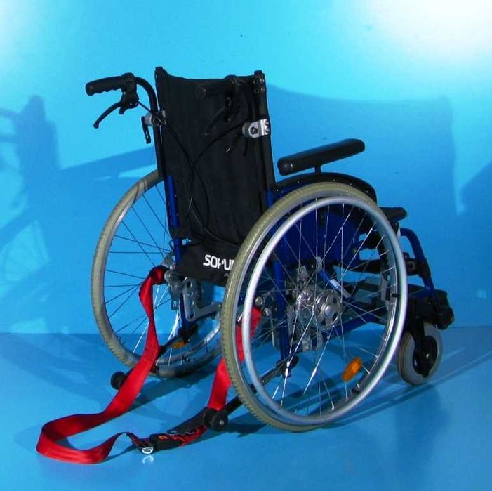 Scaun cu rotile semiactiv din aluminiu Sopur - latime sezut 40 cm