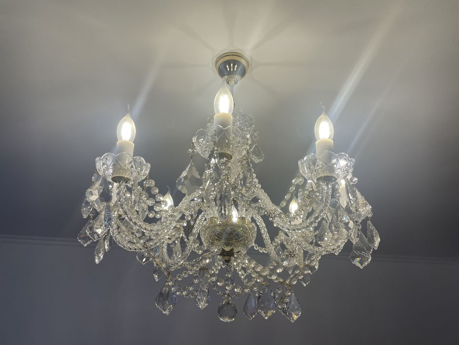 Люстра из хрусталя (Прага)