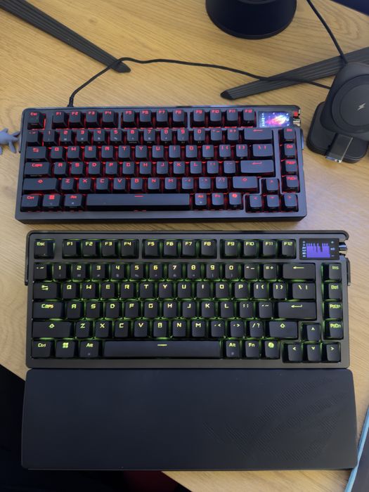 Tastatura gaming, ASUS, Wireless, ROG Strix Scope II 96 RX Snow, RGB