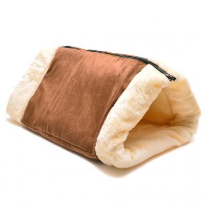 Мека, топла постелка за коте 2в1 самозатоплящо се легло и къща за котк