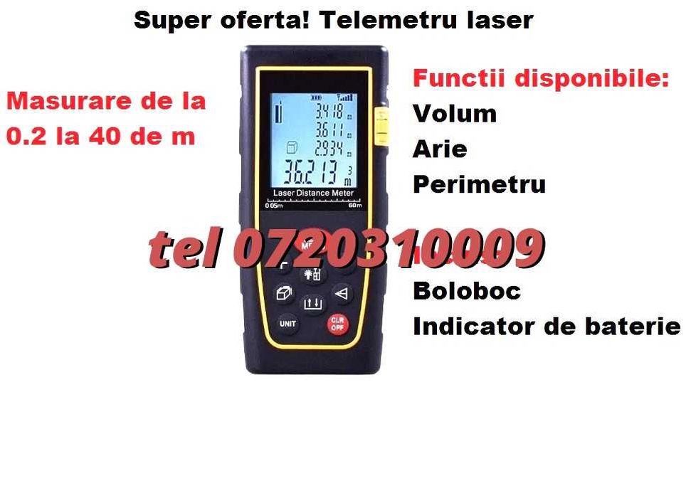Telemetru Laser Profesional 40m Cp40 Model 2021