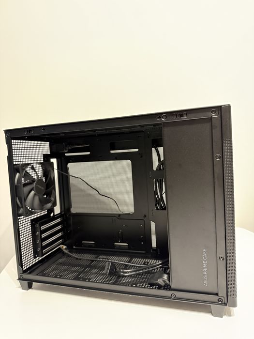 Carcasa Asus Prime AP201, Black, Fara sursa, Full mesh