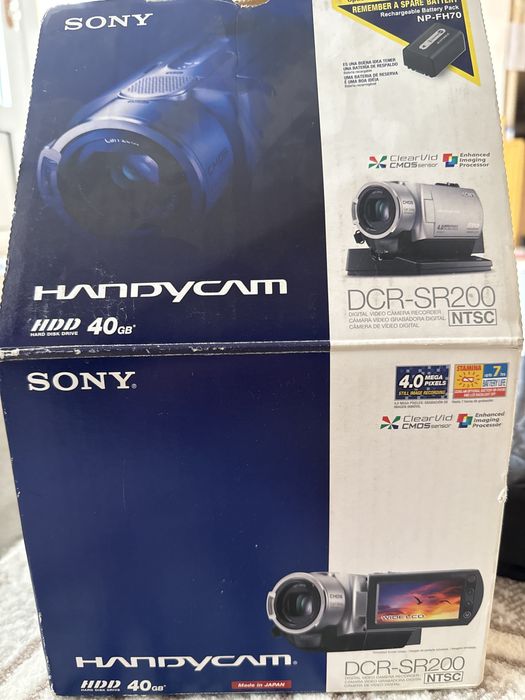 SONY dcr-200 hdd 40 gb