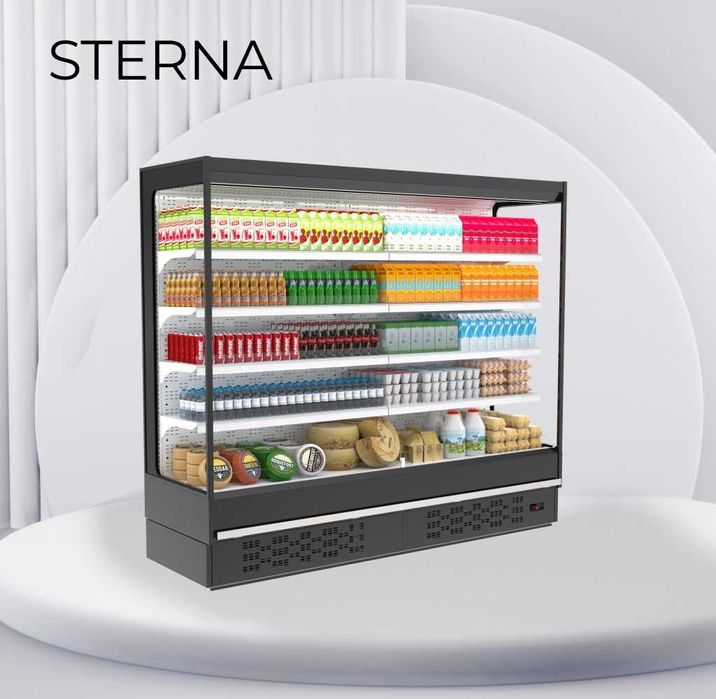 Vitrina verticala refrigerare STERNA 258 cm / 4 usi /NOU - Profesional