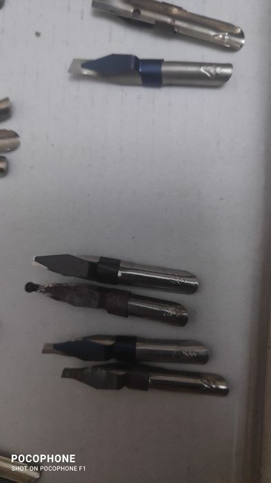 Перья плакатные 29 шт и 27шт разных размеров, производство СССР.