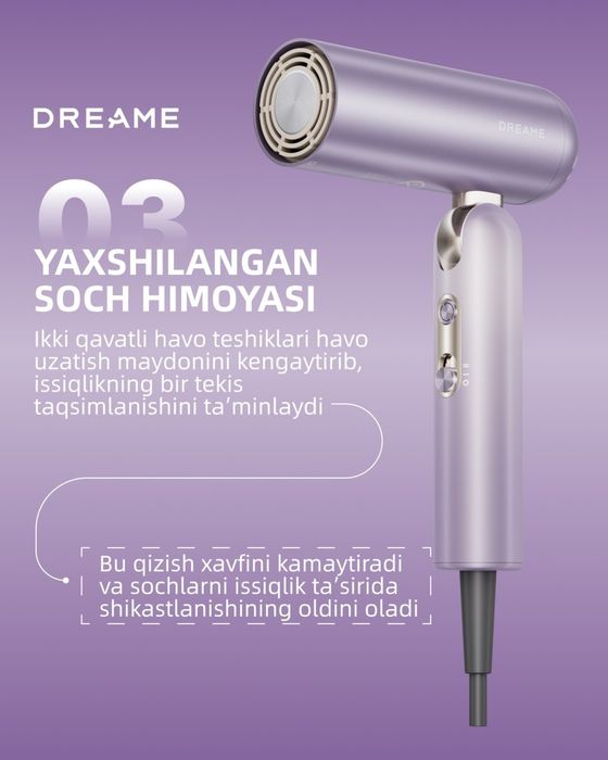 Фен стайлер Dreame Pocket Ultra P10 Styler (Официальная)
