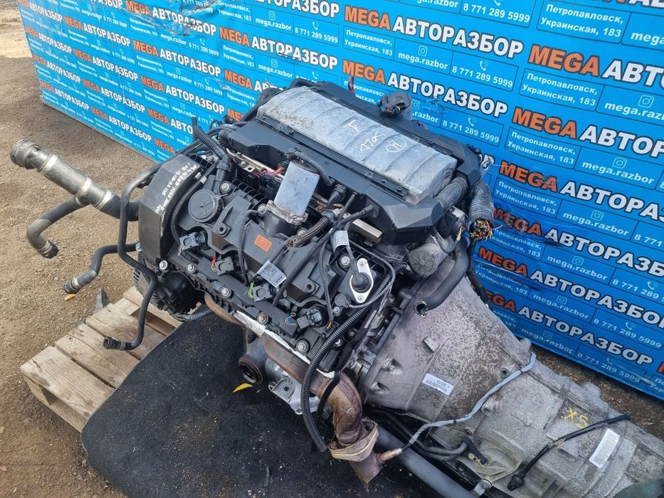 Двигатель N62B44 на BMW E65.
