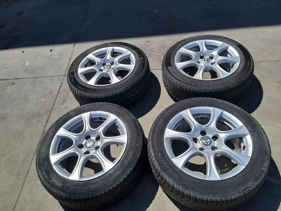 Set jante aliaj cu anvelope r16 205/55r16 alfa romeo giulietta 940 156093261
