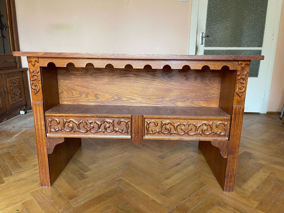 Mobilier din lemn masiv - biblioteci + birou